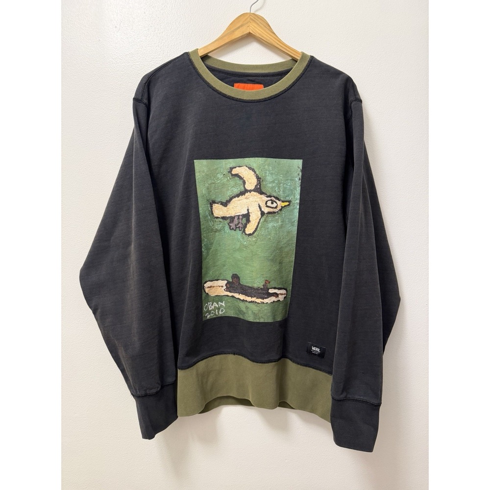 Nigel Cabourn x Vans Vault OBAN 2010 Sweatshirt Men's Medium RARE 2021 Collab